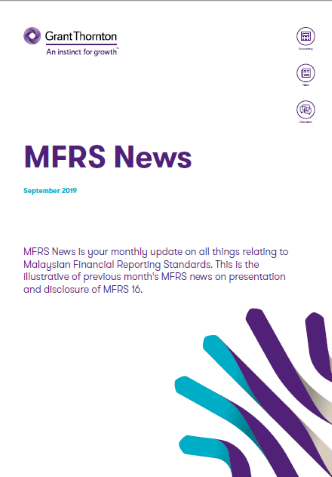 Illustrative Of Presentation And Disclosure Of Mfrs 16 Grant Thornton